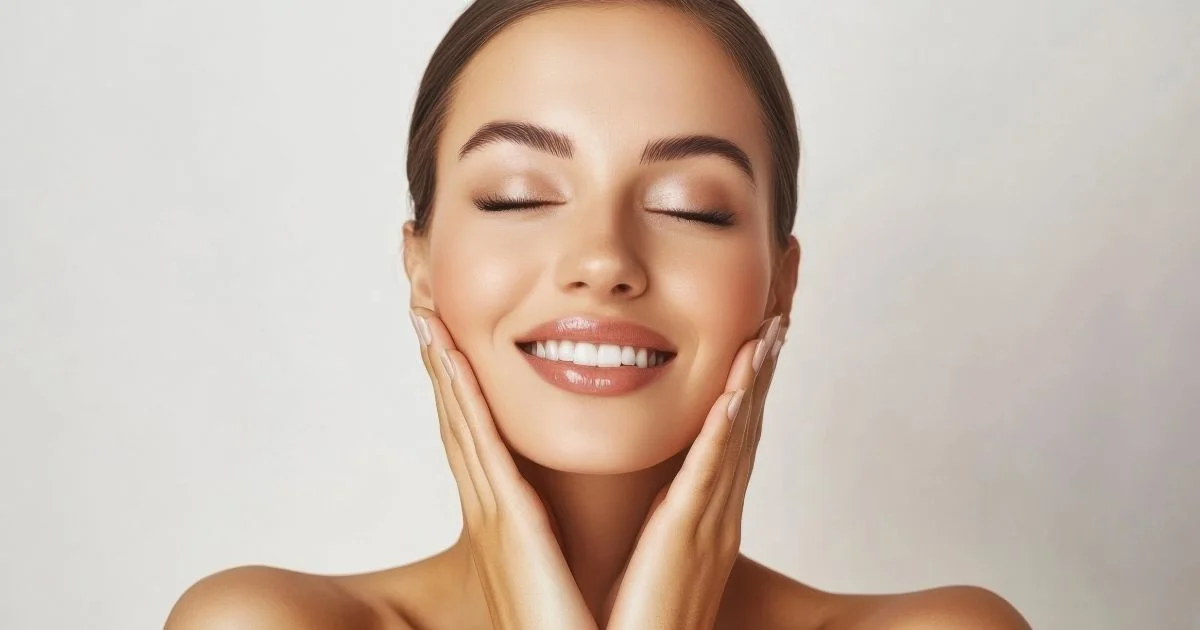 Woman with healthy, radiant skin showing the long-term results of a consistent medical-grade skincare regimen.